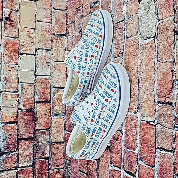 VANS LOWTOP SHOES, WOMEN'S SIZE 6.5 GUC - Picture 2 of 11